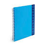 Poppin Three-Subject You Rule Notebook, Holiday Waves, small