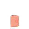 New Money Small Credit Card Wallet, Peachy Coral, small