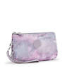 Creativity Extra Large Printed Wristlet, Bubble Pop Pink Stripe, small