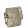 Rizzi Metallic Convertible Mini Bag, Artisanal K Embossed, small