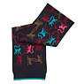 WINTER SCARF PRINT, Bronze Metallic, small