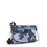 Mikaela Printed Crossbody Bag, Cool Camo Grey, small