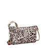 Mikaela Printed Crossbody Bag, Leopard Feathers, small