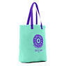 Hip Hurray Packable Tote Bag, Fresh Teal, small
