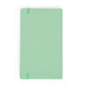 Poppin Medium Soft Paper Cover Notebook, Seaweed Green Blue, small