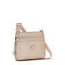 Emmylou Metallic Crossbody Bag, Gold Charm Metallic, small