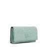 New Teddi Snap Wallet, Fern Green Block, small