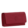 New Teddi Snap Wallet, Brick Red, small