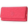 New Teddi Snap Wallet, True Pink, small