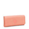 New Teddi Snap Wallet, Peachy Coral, small