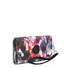 Peyton Printed Wristlet Wallet, Faded Green, small
