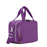 Miyo Lunch Bag, Purple Feather, small