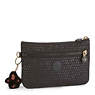 Ness Embossed Small Pouch, Black, small