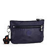 Ness Embossed Small Pouch, Cosmic Navy, small
