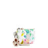 Candy Printed Wristlet, Luscious Florals White, small