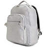 Seoul Large Laptop Backpack, Pearlized Ash Grey, small