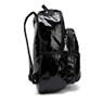 Seoul Large Patent Laptop Backpack, Truly Black Rainbow, small