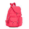 Lovebug Small Backpack, Grapefruit Tonal Zipper, small