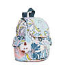 Ravier Extra Small Printed Backpack, Bright Metallic, small