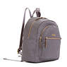 Alina Embossed Backpack, Rose Black, small