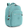 Seoul Large 15" Laptop Backpack, Natural Aqua Metallic, small