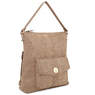 Makai Covertible Backpack Handbag, Cafe Latte Beige, small