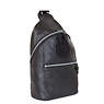 Bente Metallic Backpack, Black Rose, small