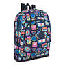 Earnest Printed Foldable Backpack, Gradient Hair, small