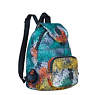 Queenie Small Printed Backpack, Watercolor River, small