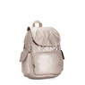 City Pack Metallic Backpack, Metallic Glow, small