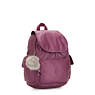 City Pack Metallic Backpack, Fig Purple Metallic, small