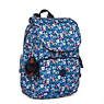 City Pack Printed Backpack, Black Blue Beige, small