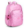 Seoul Go Large Metallic 15" Laptop Backpack, Prom Pink Metallic, small