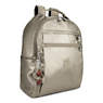 Micah Large Metallic 15" Laptop Backpack, Artisanal K Embossed, small