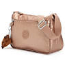 Callie Patent Handbag, Truly Black Rainbow, small
