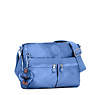 Angie Metallic Handbag, Blue Bleu 2, small