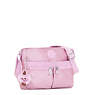 Angie Metallic Handbag, Metallic Pink Plum, small