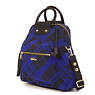 Riley Handbag, Black Rainbow Zipper, small