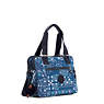 Brent Printed Double Compartment Handbag, Eager Blue, small