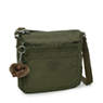 Sebastian Crossbody Bag, Jaded Green Tonal Zipper, small