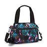 Elysia Printed Shoulder Bag, Spectral Orchid, small