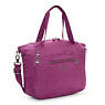 Kingsley Tote Bag, Hot Magenta, small