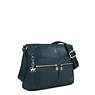 Angie Metallic Handbag, Deep Sky Blue C, small