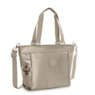 New Shopper Extra Small Metallic Mini Bag, Artisanal K Embossed, small