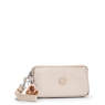 Lowie Metallic Wristlet Wallet, Quartz Metallic, small