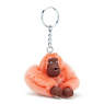 Sven Small Monkey Keychain, Cool Coral, small