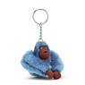 Sven Small Monkey Keychain, Blue Buzz, small