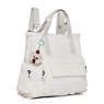 Alvy 2-in-1 Convertible Tote Bag Backpack, Alabaster Tonal Zipper, small