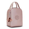 Lyla Metallic Lunch Bag, Pale Rose Metallic, small