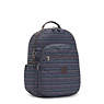 Seoul Large Printed 15" Laptop Backpack, Stripy Dots, small